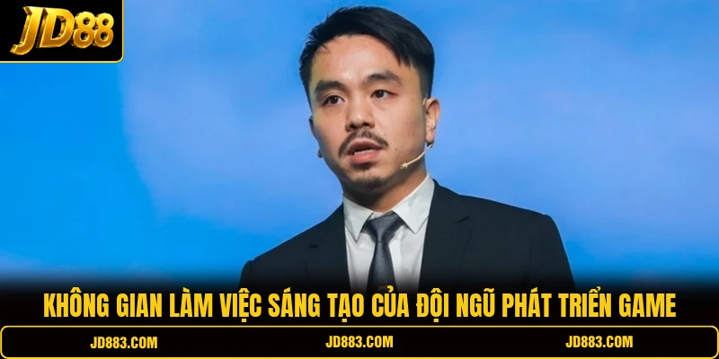 Không gian làm việc sáng tạo của đội ngũ phát triển game